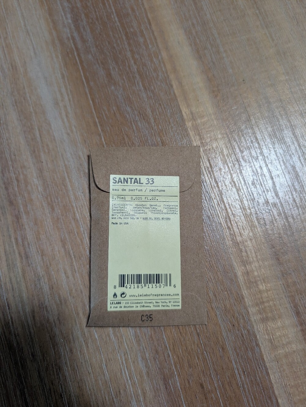 Le Labo Santal 33